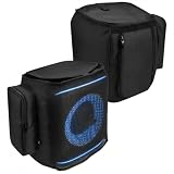 OURHZTB Lautsprecherhülle Schutzhülle für JBL PartyBox Encore 2/2 Essential Portable Lautsprecher, Outdoor Party Reise Staubschutz Netzhülle mit Aufbewahrungstasche für Mikrofone Zubehör
