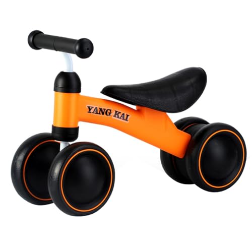 Happyyami Bicicleta De para Bebé Andador para Bebé Sin Pedal Color Naranja 1 Ud