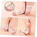Milisten Dance Pawsfor Women Ballet Half Shoes 5 Holes Forefoot Cushion l Size for Yoga Ballroom Dance