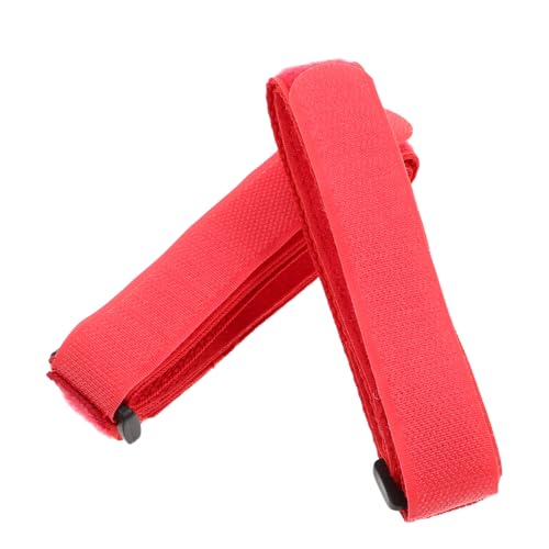 BESTonZON 2 Pcs Bike Strap Bikes Securing Strap Bikes Wheel Stabilizer Straps Bikes Wheel Strap Bikes Nonslip Belt Tie Down Straps Bikes Bikes Fastening Strap Red Nylon
