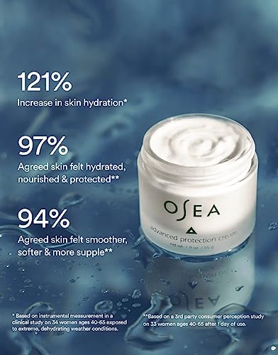 OSEA Advanced Protection Face Cream 1oz - Hydrating Face Moisturizer - Clean Beauty with Naturally Derived Bio-Retinol - Vegan & Cruelty-Free - Face Cream for Dry Skin - Seaweed Skincare - Thumbnail 6