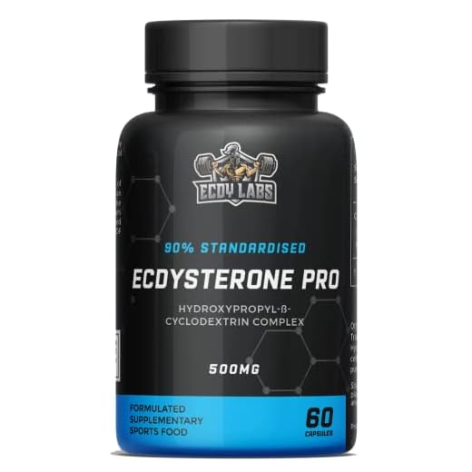 Ecdysterone PRO 90% Standarised 60 caps 500mg Cyanotis Arachnoidea Extract