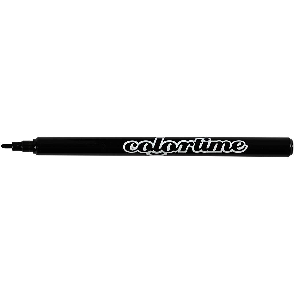 Colortime 18-częściowy marker, czarny