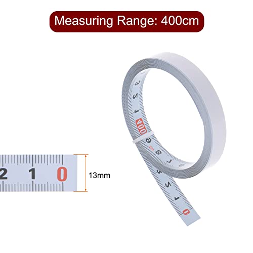 Cinta métrica adhesiva autoadherente 400cm blanca miniatura 2