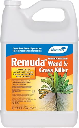 Remuda Weed & Grass Killer Complete Broad Spectrum Post-Emergence Herbicide - 1 Gallon Concentrate - Apply Using a Sprayer