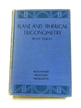 Hardcover Plane trigonometry, Book