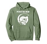 Punk 's Not Dead Punk Rock Concierto Calavera Regalo Sudadera con Capucha