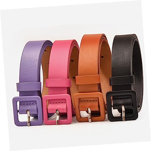 4pcs Belts Stylish Waist Belts and Versatile Imitation Fashion Accessories for Dresses and Jeans2