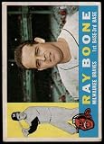 1960 Topps #281 Ray Boone Milwaukee Braves (Baseball Card) GOOD Braves