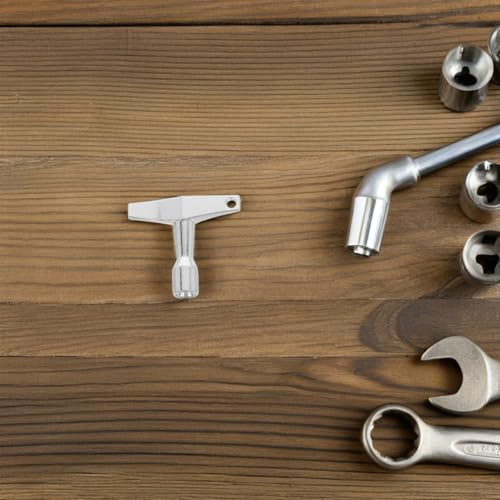 ibasenice Schlagzeug Stimmschlüssel 4-Kant Trommelschlüssel Metall Kompakt Tragbares Drum Tuning Werkzeug Für Schnelle Einstellung Von Snare Und Trommelzubehör