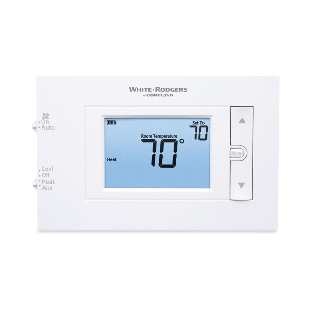 Termostato Emerson 1F83H-21NP para bomba de calor 2H/1C no programable 7