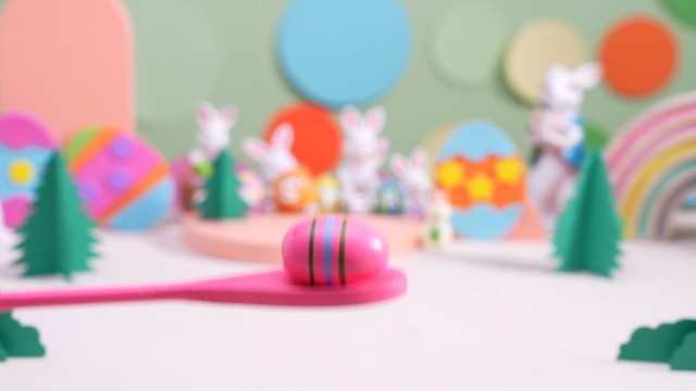 JOYIN Ensemble De Jeu De Course D'œufs Et De Cuillères