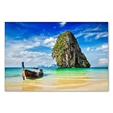 Postereck - 2602 - Thailand, Sonne Strand Meer Fels Natur 