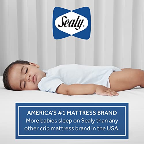 Sealy Baby EM361-PPK1 Ortho Rest Extra Firm Waterproof Baby Crib Mattress & Toddler Bed Mattress thumb #9