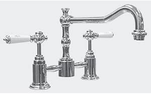 Sigma Faucets 1 3576030 Sigma Pillar Style Kitchen Faucet Coco Bronze ...