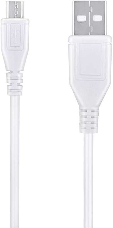 Cable micro USB a USB blanco de 5 pies para Barnes Noble Nook Wi-Fi Digital The Simple Touch Reader/Kobo VOX Digital Ereader/Touchpad 16 32 Gb 9,7 pulgadas Tablet PC Tab Cable de carga de sincronización de datos