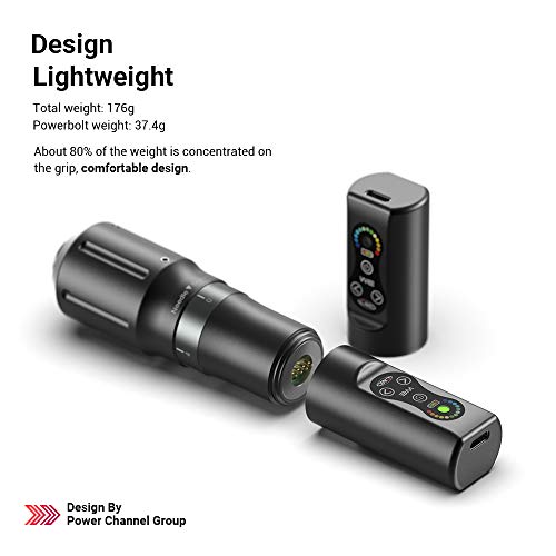Hawink Wireless Tattoo Machine Rotary Pen Style Supply Coreless Motor 900Mah Battery Power With Two Battery Cnc-M-We #TOP2