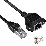 Ethernet Adapter USB to 10 100 Mbps Network Adapter RJ45 Wired LAN Adapter for Laptop PC,Compatible with Window/Mac OS, Surface Pro/Linux Black
