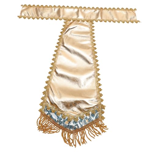 Beaupretty Egyptian Belt for Men Pharaoh Costume Accessory for Halloween Role Play Washable and Reusable