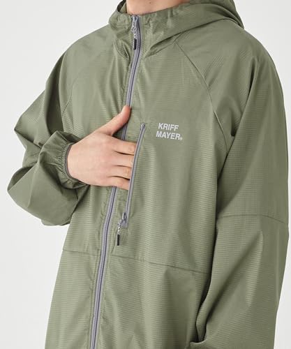 KRIFF MAYER パッカブルジャケット メンズ カーキ L