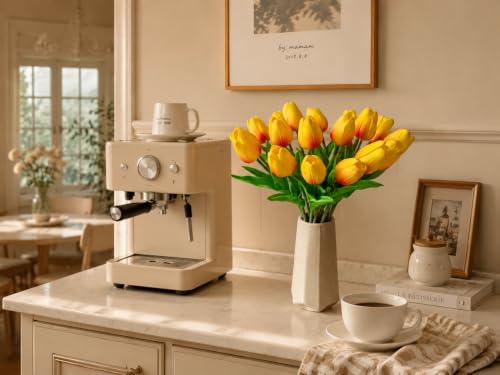 Image of Mandy's 20pcs Artificial Sunset Tulips