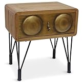 Menzzo Boomer Tables, Metal, Bronce, 49,5