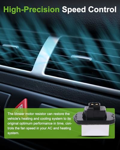 Image of Air Conditioning Heater Fan HVAC Blower Motor Resistor SCITOO Fit for 2004-2006 Acura TSX /2003-2005 Honda Accord