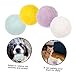 DOITOOL 4Pcs Interactive Dog Felt Balls with Bells for Puppies and Cats Chew Resistant Plaything Soft and Engaging Dog Play for Bonding and Fun