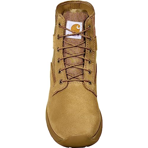 Image of Carhartt Force Lightweight Sneaker Boots - Full-Grain Leather, Soft Round Toe, Slip-Resistant with FastDry Technology