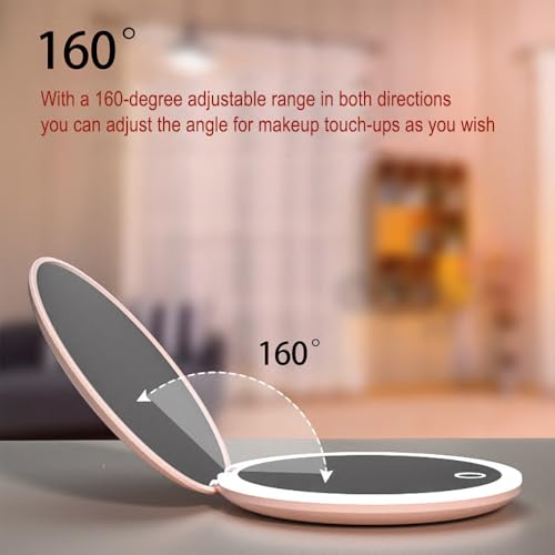 Miroir de maquillage LED pliable pour réussir son trait de liner partout - 5