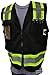 HIGH VISIBILITY BLACK VEST *