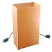 JH Specialties 10- Count Electric Luminaria Kit- Tan/Kraft