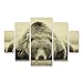 Trademark Fine Art Deep Sleep by Phburchett, Five Panel Set, Multi-Color