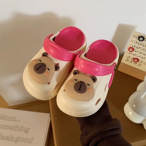 Funny Capybara Slippers for Kids,Cute Animal Slides Sandals,Toddler Boys Girls Sandals Slides,Summer Anti-slip Lightweight2