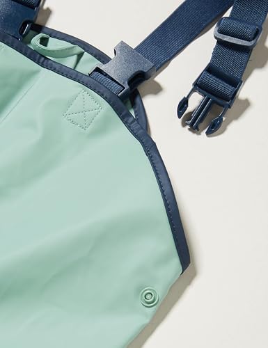 Playshoes Pantaloni Fango, Salopette Antipioggia, Sfoderati, Unisex - Bambini E Ragazzi, Verde Pastello, 116 - 4