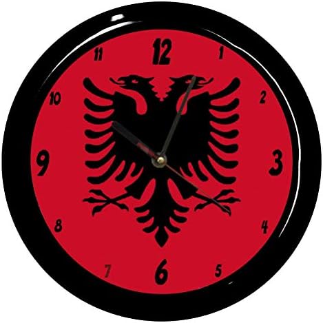 All world countries Albania Clock by Cbkreation
