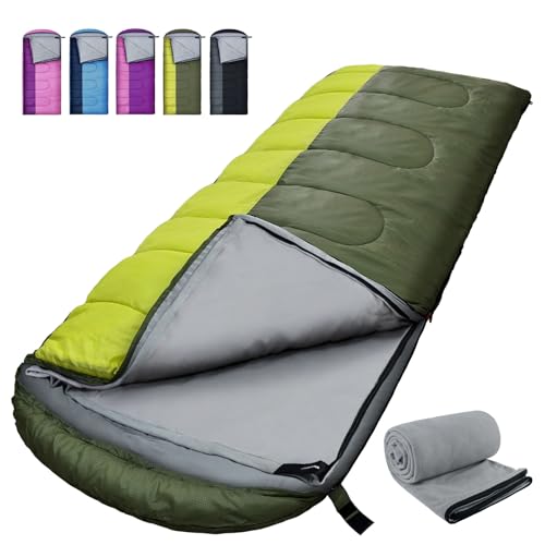 WKFAMOUT 0 Degree Sleeping Bag with Liner