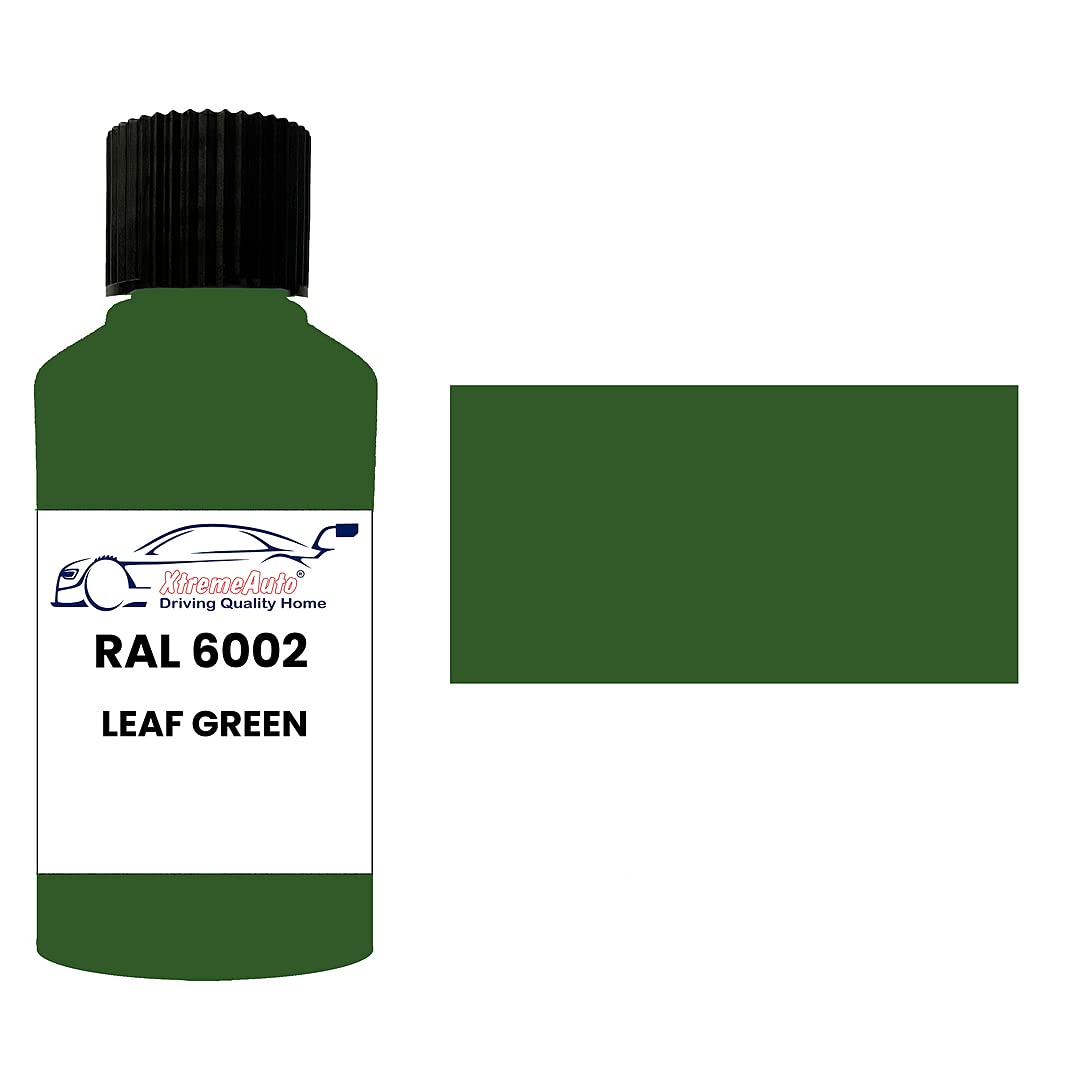 Xtremeauto Green Ral 6002 Leaf Gloss Touch Up Paint Brush Repair Scratch Upvc Pvc Metal Wood