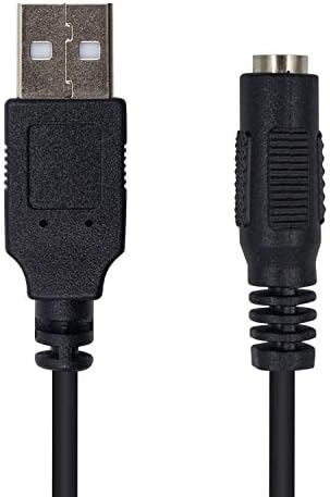 Duttek USB to DC Cable, 5.5x2.1 mm 5V DC Power Charging Cord, Electronics Barrel Jack Plugs USB 2.0 A Male to DC 5.5mm x 2.1mm Female Adapter Converter Cable(11.8 inch / 30cm)
