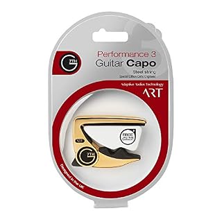 G7th Performance 3 Art - Capodastre pour Guitare acoustique et électrique - Plaque d'or 18kt celtique 63g/2,2oz. Low… – Image 4