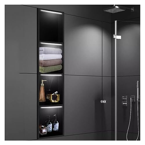 Étagère de douche encastrable pour organiser vos cosmétiques avec style