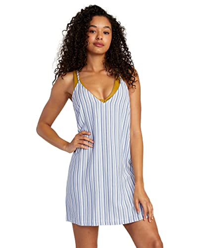 Image of RVCA Women's Jade Woven Spaghetti Strap Dress