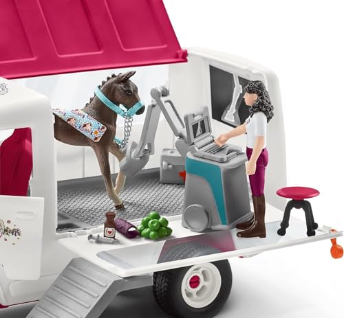 Schleich Horse Club | Mobile Tierärztin mit Fohlen 42439 | 37 Teile – Ansicht 6