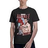 Mens Black Canelo and Alvarez T Shirts for Men,Novelty Men's Short Sleeve T-Shirts,Summer Hawaiian Cotton Graphic Tees for Men Youth XX-Large Apparel Top