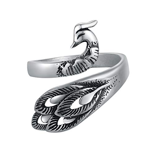 Bague argent 990 paon KnSam, un bijou vintage pour sublimer le style quotidien des femmes