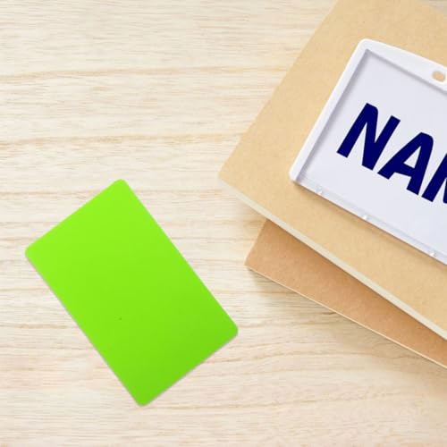 Tarjetas de visita de plástico en blanco para crear membresías personalizadas de colores 6