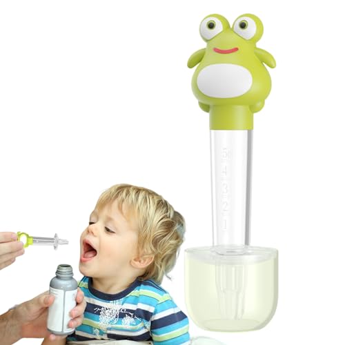 Pomurom Spritze für die orale Ernährung von Babys - Utensilien zum Füttern von Säuglingen mit Nippel,Baby Essentials Medizin Schnullerspender