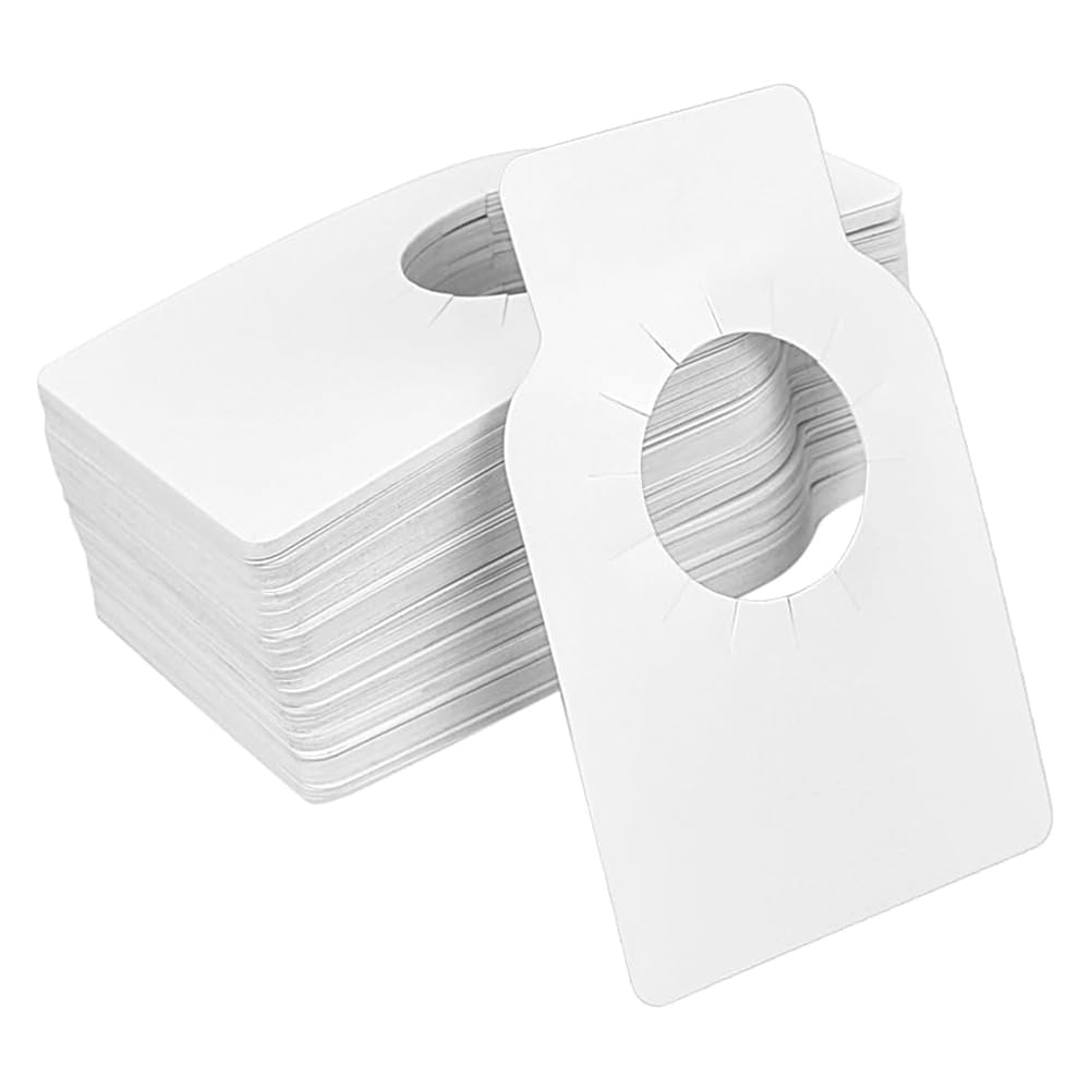 Sarini Confezione da 100 Etichette per Bottiglie in PVC Premium - Etichette Impermeabili per Bottiglie di Vino per Una Facile etichettatura