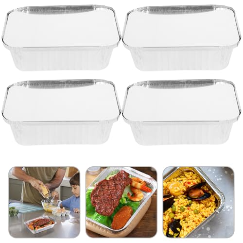 Evita derrames usando cajas de aluminio desechables con tapa Operitacx 600ml 8