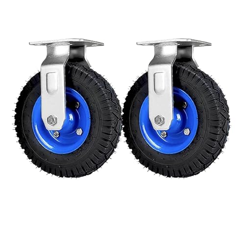 Roues de manutention pour voitures et équipements industriels avec freins